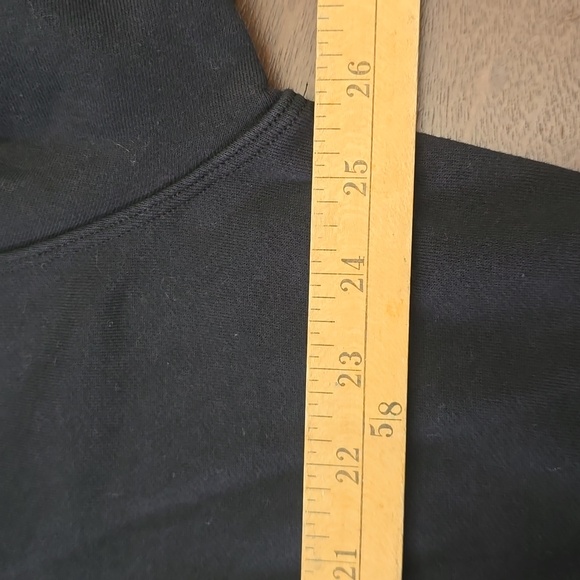 LULULEMON athletica Women's Black Crewneck Sweatshirt Sz XL / 10 / 12 Oversized - Picture 4 of 5